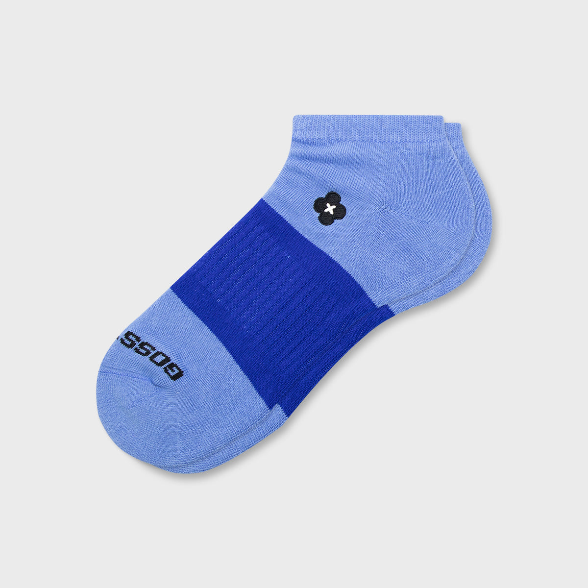 Cotton Low-cut Bright Color Block Socks