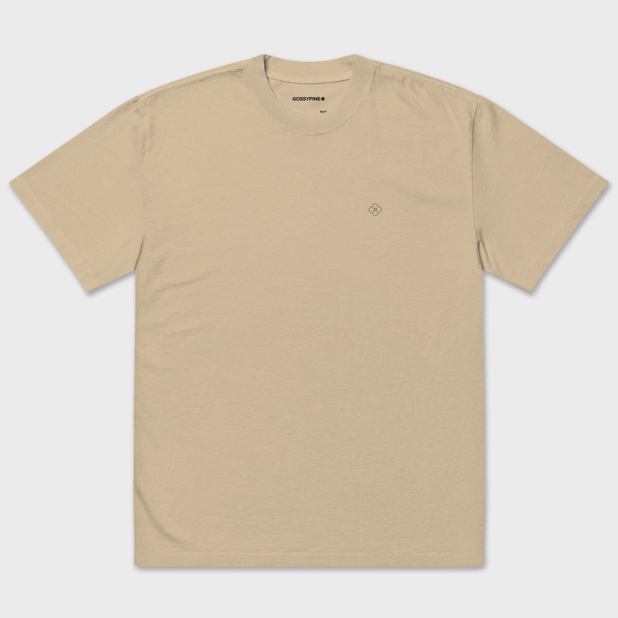 Unisex Oversized Faded Cotton T-Shirt – Gossypine