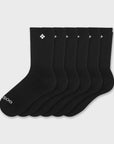 Cotton Crew Socks 6-Pack