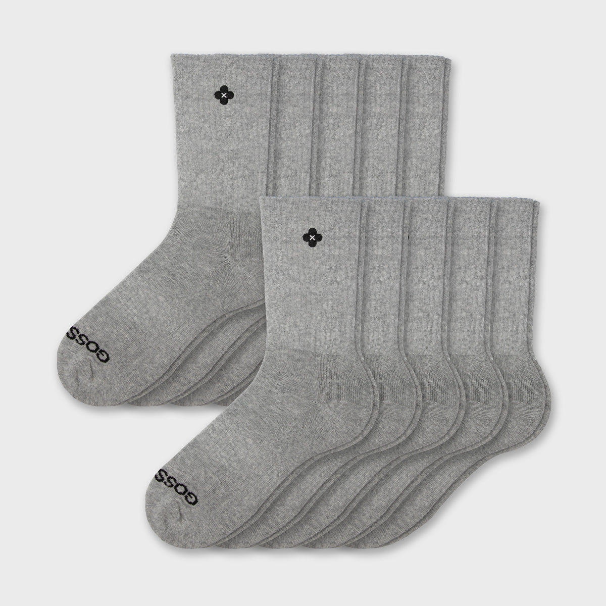 Men's Crew Socks, 10-Pack