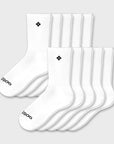Cotton Crew Socks 10-Pack