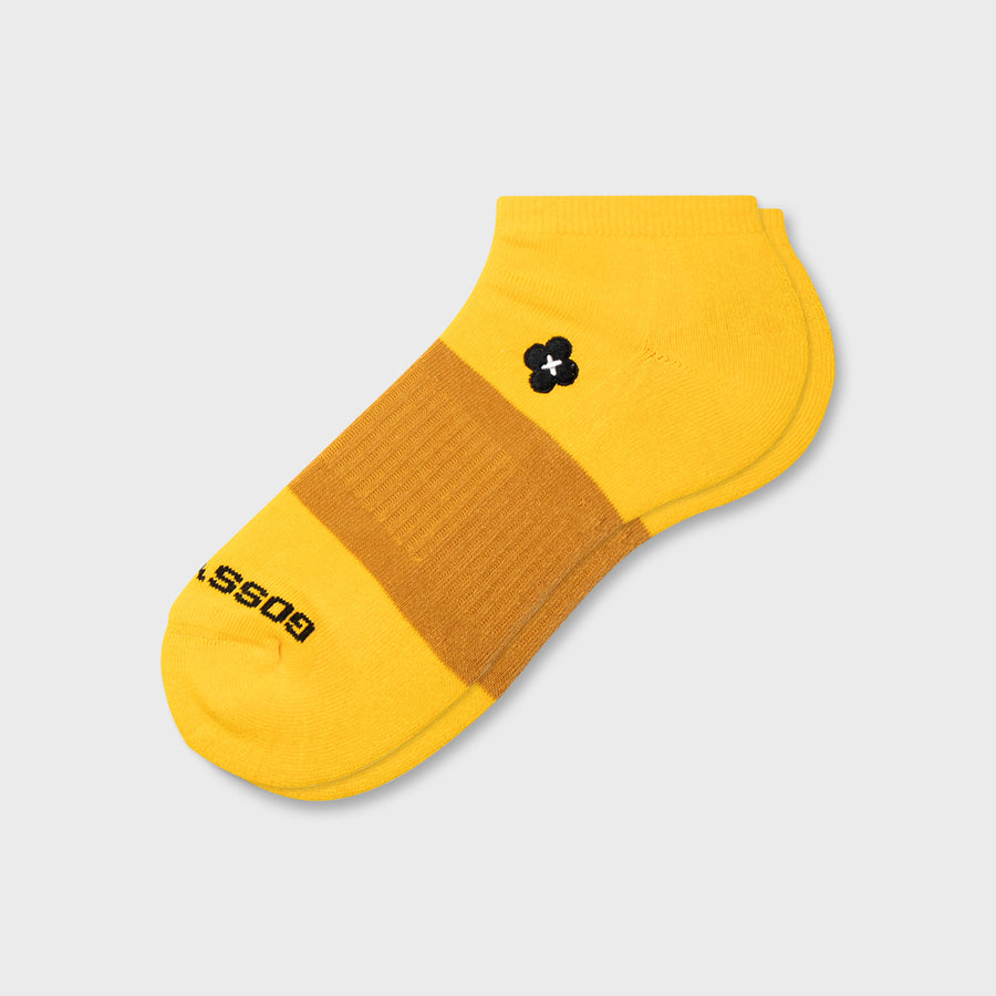 Cotton Low-cut Bright Color Block Socks