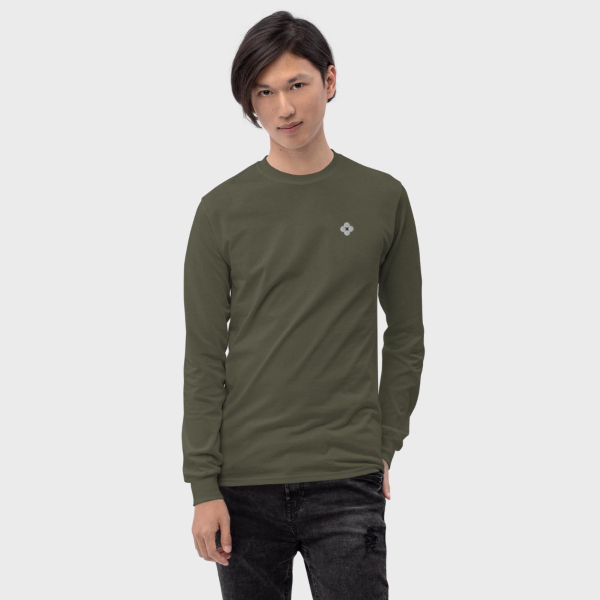 Men&#39;s Cotton Long Sleeve T-Shirt